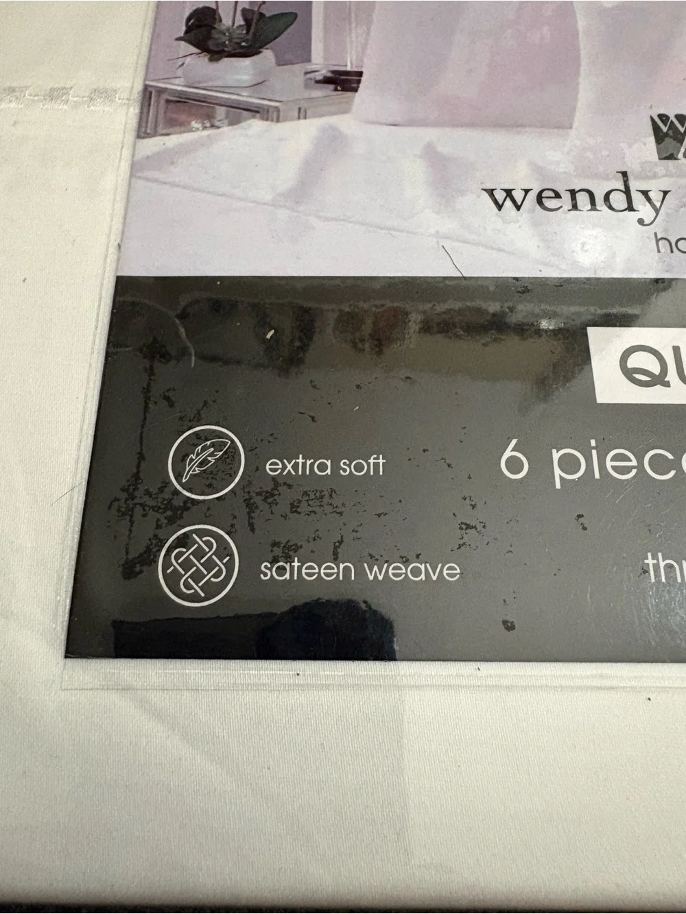 Wendy Bellissimo Home Queen 6-Piece Sheet Set - White